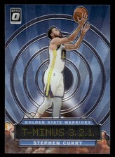 2019-20 Donruss Optic #6 Stephen Curry T-Minus 3, 2, 1, Golden State Warriors
