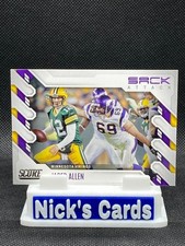 2022 Score - Sack Attack #SA-JA Jared Allen Minnesota Vikings