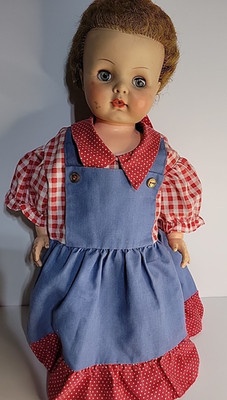 Vintage Horsman Vinyl Doll - Sleep Eyes - 19''