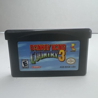 Nintendo Donkey Kong Country 3 Game Boy Advance GBA E NTSC-U/C TESTED WORKING !!