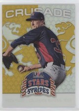 2015 Panini Stars and Stripes Crusade Gold 10/25 Erick Fedde #38 nd3