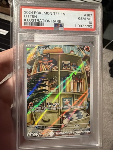 Litten graded PSA 10 for sale on eBay