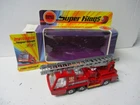 Matchbox Lesney Superkings K-9 Fire Tender- CLEAR WINDOWS, boxed