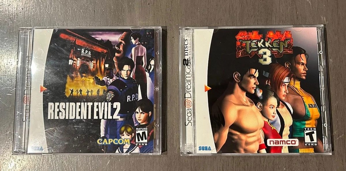 Action & Adventure Sega Dreamcast Resident Evil 2 Video Games for