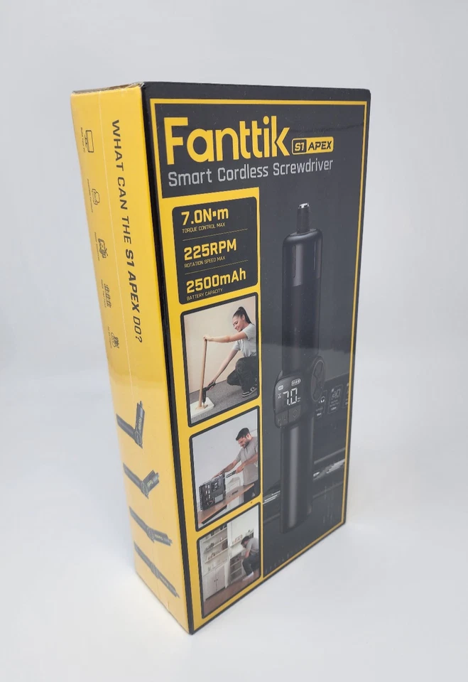 Fanttik S1 APEX Electric Cordless Screwdriver, Pivot Handle, 7 N.m Torque, New! - Image 3 of 4