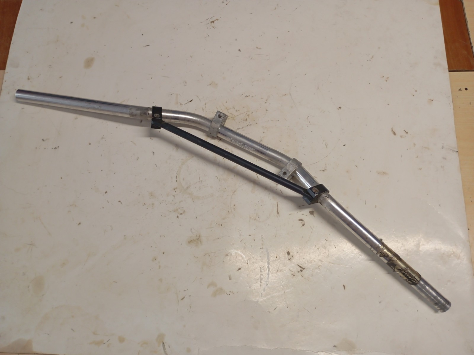 Manubrio Cromato Traversino Moto Enduro Cross Universale 22 mm