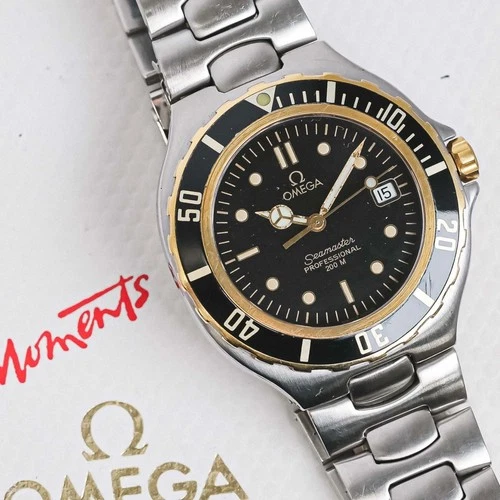 OH Serviced *N MINT w/Box* OMEGA Seamaster Professional 200 Cal.1538 Qz 36mm Men