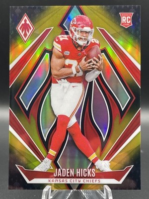 JADEN HICKS 2024 Panini Phoenix - Rookie #187 Gold Fade /125 (RC