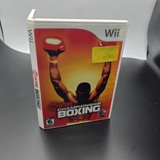 Showtime Championship Boxing (Wii, 2007) *COMPLETE*