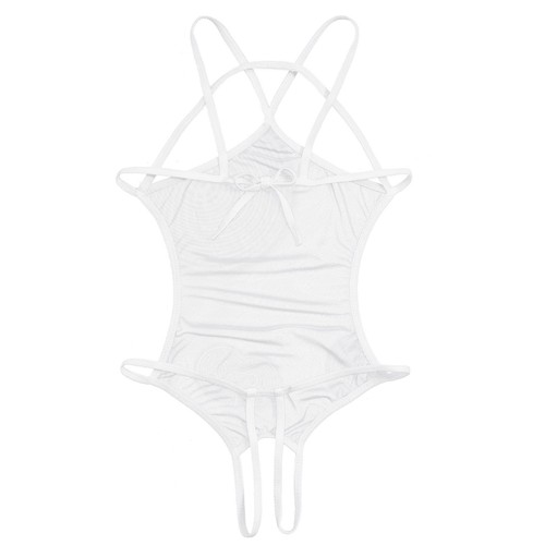 Sexy Disfraz de Leotardo para Mujer Mono Hueco Tema Fiesta Body Corte Alto - Imagen 65 de 72
