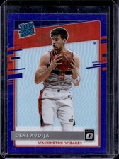 2020-21 Panini Donruss Optic Deni Avdija Purple RC Rated Rookie #159 Wizards