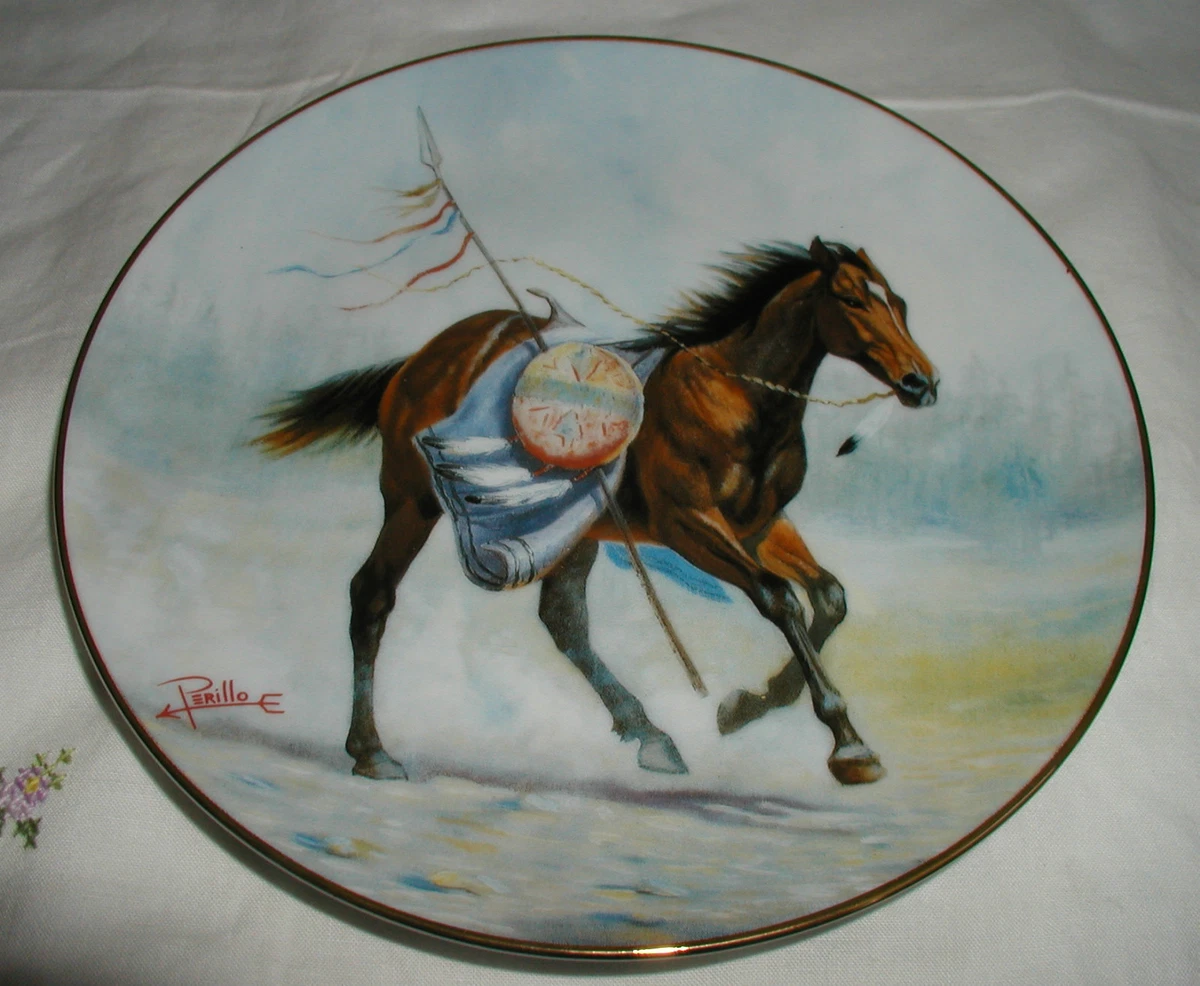 FREE SPIRIT: A CROW WAR PONY PLATE COA PERILLO | eBay