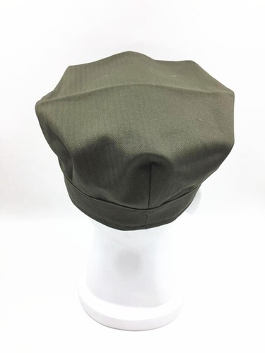 WWII WW2 US ARMY HBT PACIFIC CAMOUFLAGE MARINE CORPS CAP HAT - Picture 4 of 8