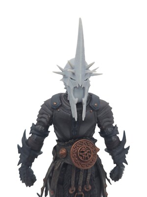 Custom 3d Printed Sauron Headsculpt For Mythic Legions 1/12 Scale 
