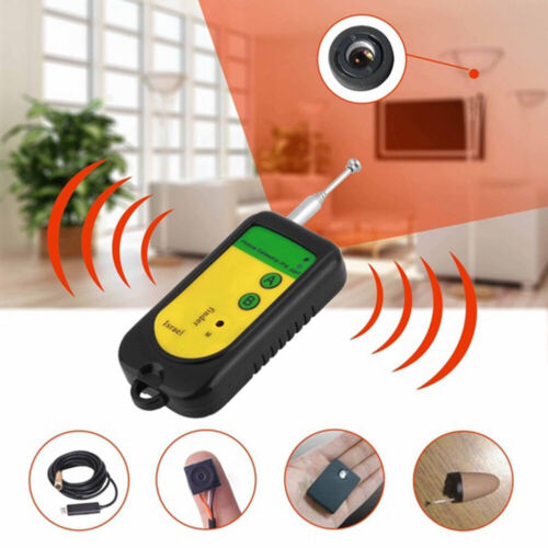 RF Signal Detector Anti Spy Camera Detector Hidden Lens GSM Audio Bug Finder NEW - Picture 1 of 12