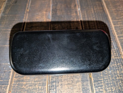 COACH New York - Black Leather Clamshell Eyeglass Case Only - Picture 2 of 4