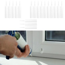 Empty Caulk Tubes Tiles Reusable 310ml Tubes Latex Caulk Tubes with Nozzles