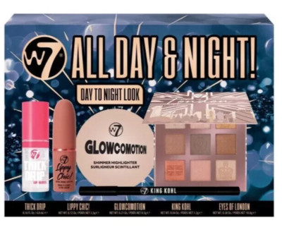 W7 All Day & Night! Make-Up Gift  Set NEW