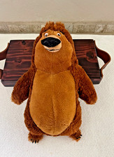 Peluche temporada abierta BOOG BEAR 12" Nanco juguete de peluche 2006 RARO fotos de Sony LEER