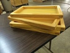 SILK SCREEN FRAME for screen printing 12x16"  WITH HIGH QUALITY 380 yellow mesh