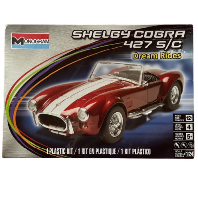 2017 SHELBY COBRA 427 S/C Dream Rides Model Kit by Monogram 1:24 - New / Sealed