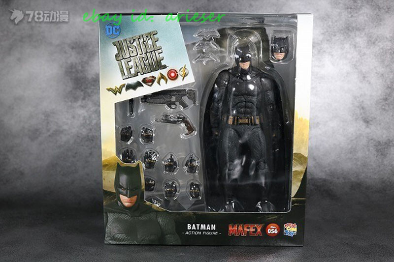 MAFEX BATMAN バットマン 「ジャスティス・リーグ」No.056 Mafex NO 056 Justice League Batman DC Comic Action Figure