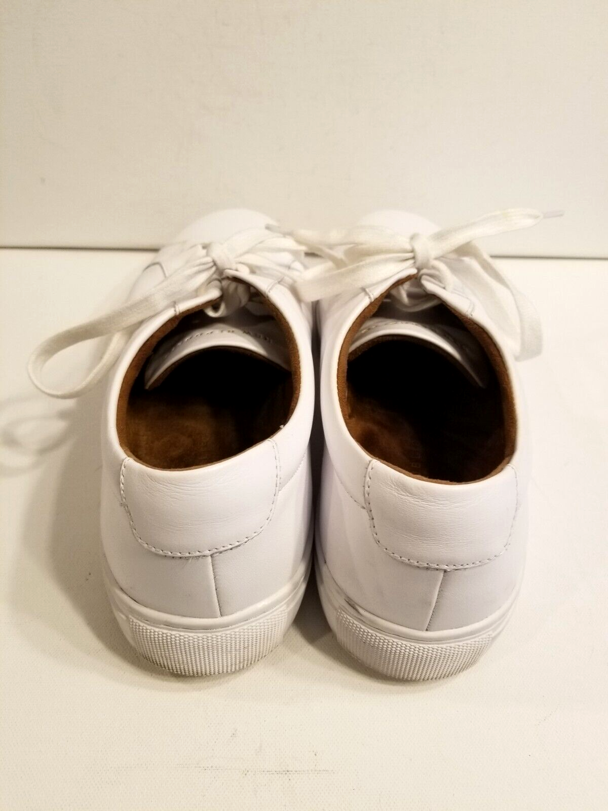 Lotto di 2 scarpe casual bianche New Republic by Mark McNairy da uomo taglia 11