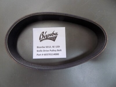 Ribbed Belt for Bizerba SE & GSP Slicers. Replaces 60370114000