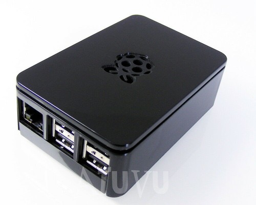 Boitier Opaque Noir pour Raspberry Pi Model RP2 B, RP2 B+, RP3 - Afbeelding 2 van 9