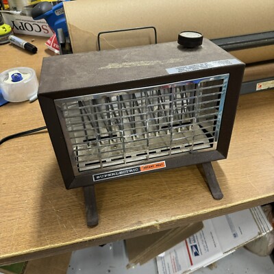 Vintage Superior Electric 627 SUPERLECTRIC Instant Heat Space Heater  Working