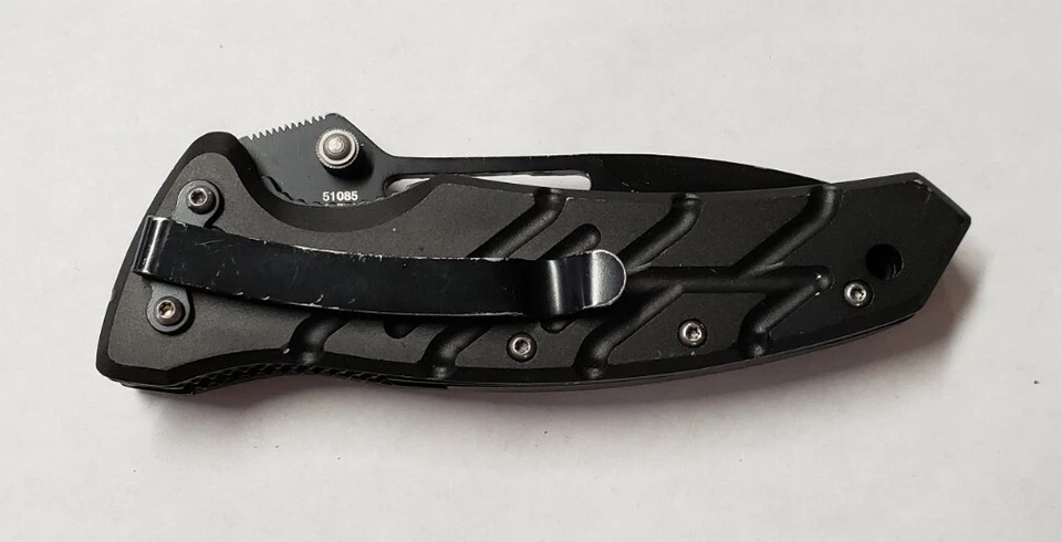 Cuchillo de Bolsillo Plegable Táctico Fury Kami Combo Borde Forro Bloqueo Aluminio 51085 Foto 4 de 4