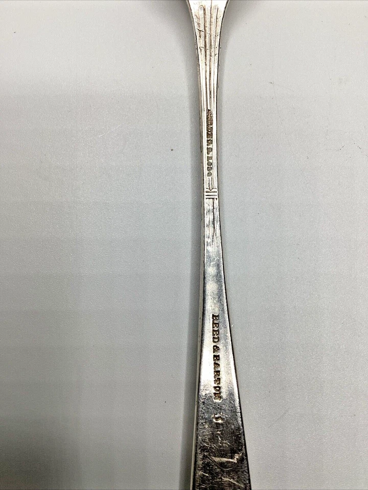 Juego de tenedores de cóctel vintage Reed & Barton plateado 1884 (5) Foto 4 de 4