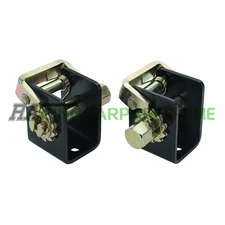 2X Tow Dolly Car Lashing Winch 2" Truck Rack Tie Down Strap Ratchet Left & Right