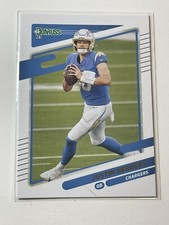 2021 Donruss Football Justin Herbert NFL Los Angeles Chargers NM-MINT Or BETTER