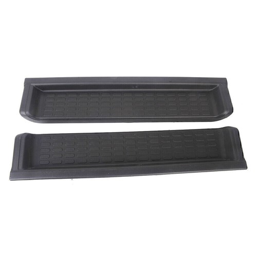2 Pcs Black ABS Car Door Sill Entry Guard For Jeep Wrangler TJ 1997-2006 2005 04 - Picture 2 of 7