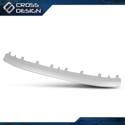 Front Bumper Lower Spoiler Molding Silver Fit For 2015-2018 Audi A8 S-Line S8