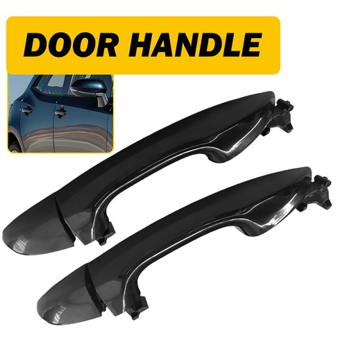 Poignée De Porte Extérieure Droite Avant Pour Toyota Corolla 2014-2019 - Noire - Neuf