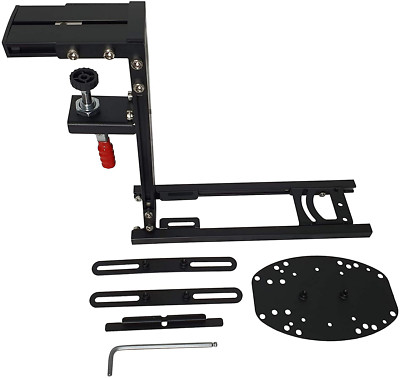 Desk Mount for the Flight Sim Game Joystick Throttle and Hotas Systems Black