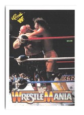 1990 Classic WWF Wrestlemania Macho Man Randy Savage George The Animal Steele 13