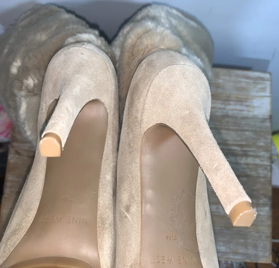 Nine West Fur Boots  - Image 4 of 4