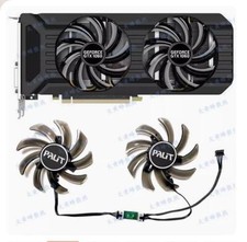 For Palit/MaxSun GTX1060 1070 1070ti 1080 P106 Graphics Card Fan GA91S2U