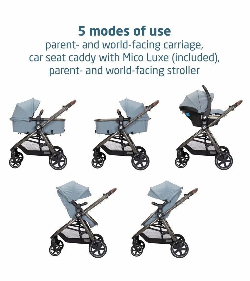 Maxi-Cosi Zelia Luxe Travel System - New Hope Gray - Brand New Creased Box - Image 2 of 4