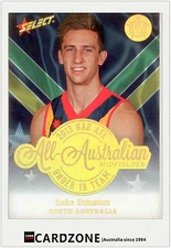2013 Select AFL Future Force All Australia Team AA11 Luke Dunstan