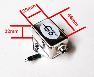 Goedrum Cymbal Trigger for DIY electronic 2 Piece Low Volume Hihat  cymbal/Dual | eBay