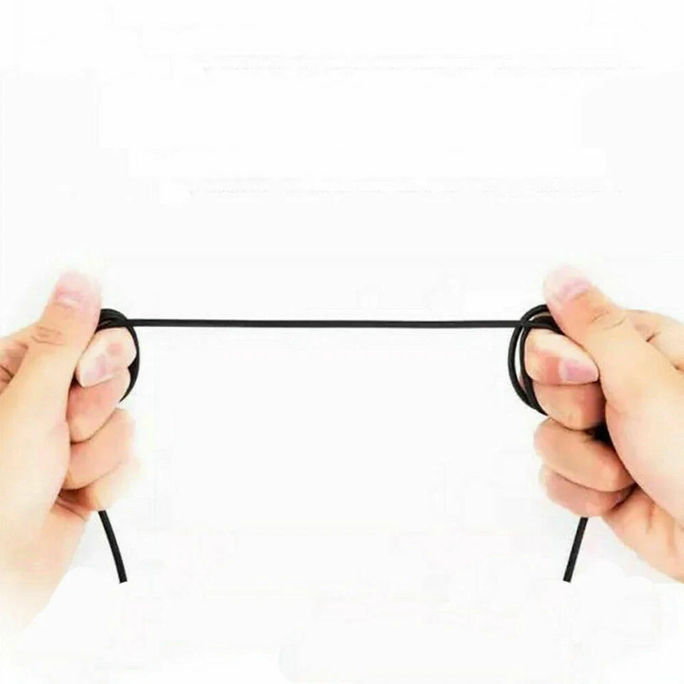 3.5mm Male to Male Aux Cable Cord L Right Angle 1Meter Car Audio Headphone Jack - Image 4 of 4