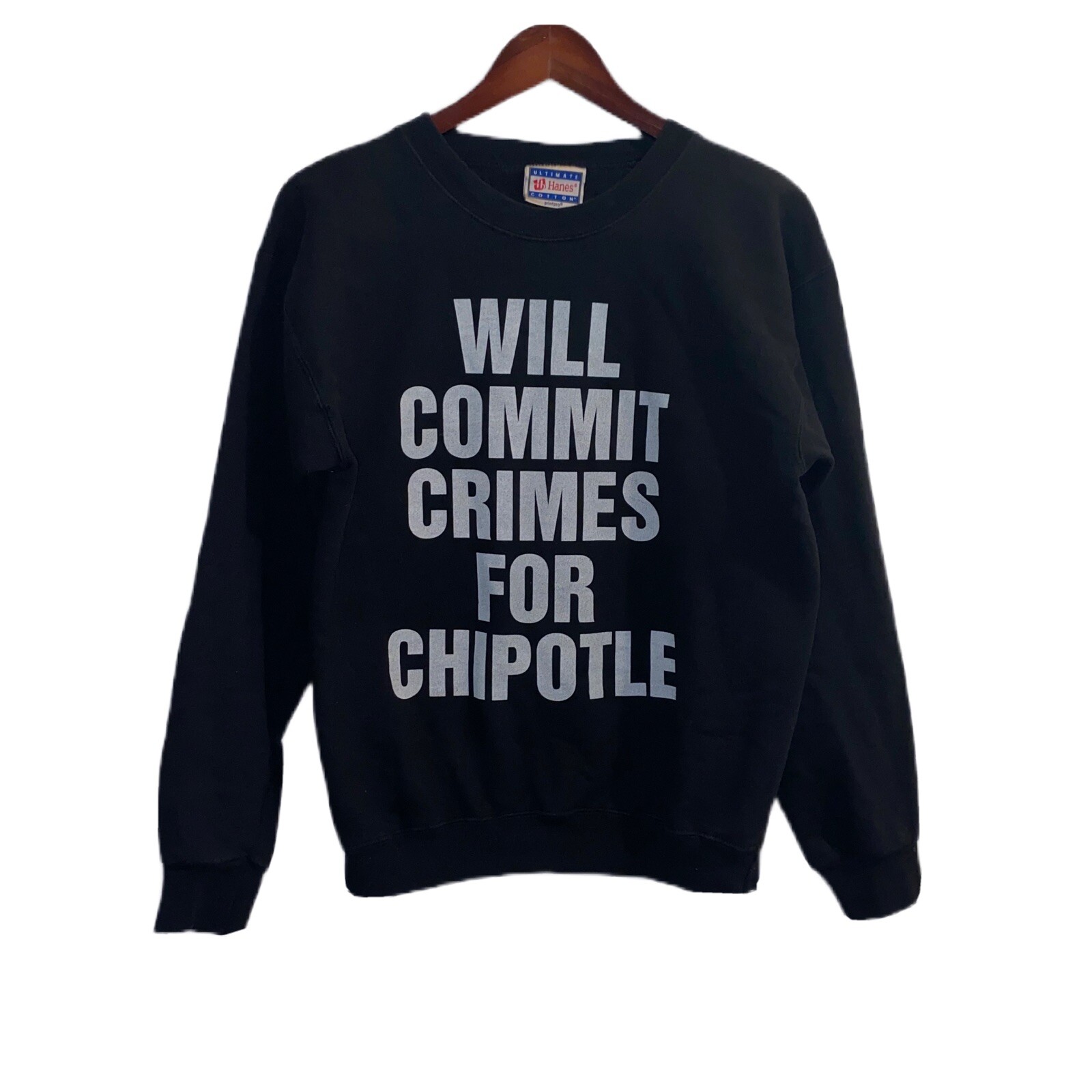 WILL COMMIT… BLACK SWEATER BY HIGHCITI - image 1