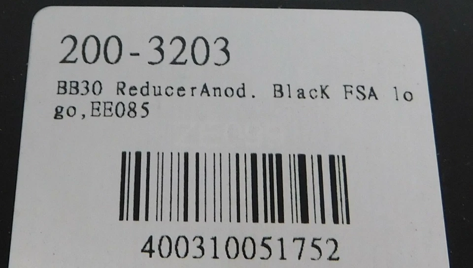Reductor de pedalier FSA BB/PF30 a Mega Exo para bielas de carretera 200-3203 NUEVO Foto 4 de 4