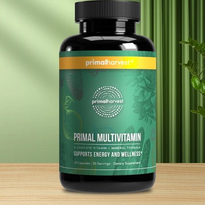 Primal Harvest Primal Multivitamin - Multiminerals, Lycopene, Lutein, Immunity