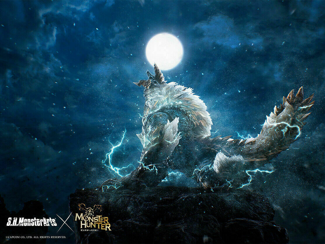 特撮 MONSTER HUNTER WORLD: ICEBORNE Bandai Spirits S.H. MonsterArts SHM Monster Hunter World
