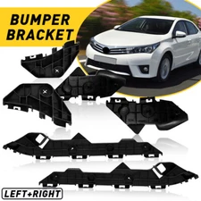 For 2009 2013 Toyota Corolla Rear Bumper Retainer Cover Brackets Set Left Right